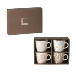 Coffret De 4 Tasses Bohème -Le Coin Cuisine e01b5751019d4b5db26c963133b5dcc6
