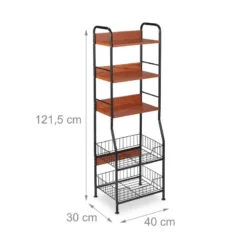 Étagère De Cuisine 5 Niveaux -Le Coin Cuisine e04a4dbddf074ee5abb9074ef98695e8