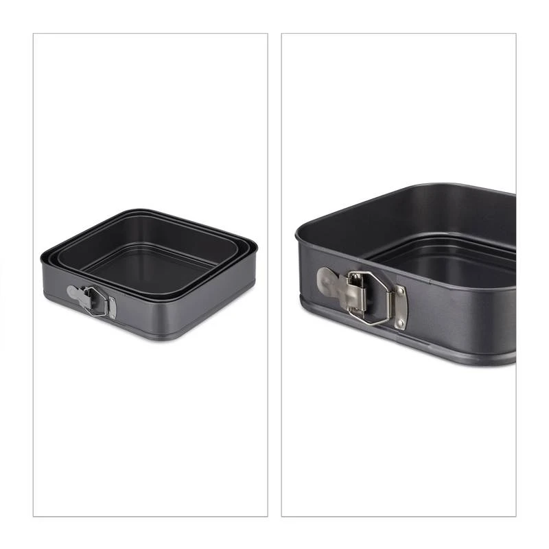 Lot De 6 Moules Carrés 7 Lot De 6 Moules Carrés – Image 7