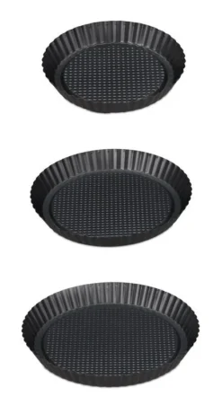 Moule à Tarte Lot De 3 Diverses Tailles