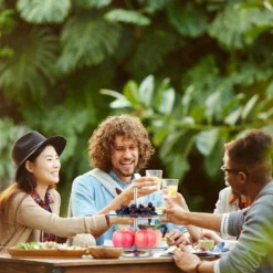 Lot De 2 étagères à Deux Niveaux -Le Coin Cuisine edb0bede2fe64288aaaaa01461e76708