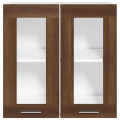 VIDAXL Armoire Vitrée Suspendue -Le Coin Cuisine ee71d7126e764501acff7435aef704c7