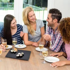 Plateau En Ardoise Carré Lot De 6 -Le Coin Cuisine eed52a09eeb94c9eb8b73e20085cb19a