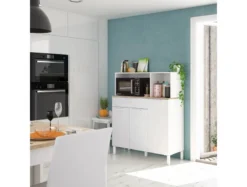 Buffet De Cuisine 3 Portes Et 1 Tiroir -Le Coin Cuisine f13a78e9e4774109ae1417b45b010beb