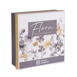 Coffret De 4 Mugs Flora -Le Coin Cuisine f529ff7feda54bd3ad9666be021f5ae3