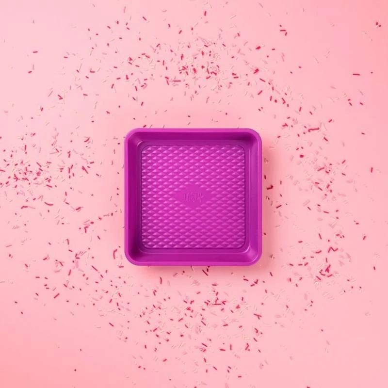 Moule à Brownie Fuchsia 4 Moule à Brownie Fuchsia – Image 4