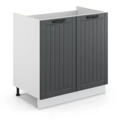 Meuble Sous évier Fame Anthracite