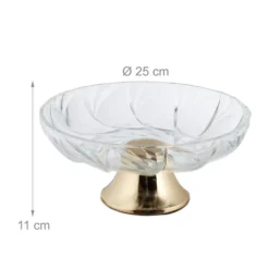 Serviteur Fruits Avec Pied Doré -Le Coin Cuisine fd4ed4e3c338448b8d601faf02713558