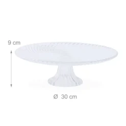 Plat à Gâteau En Verre Sur Pied -Le Coin Cuisine ffe64446f0bc4e90ba9b6523adee2767